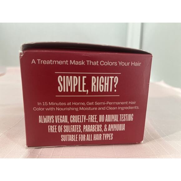 oVertone Hair Care Semi-Permanent Conditioner - Red for Brown - 8 fl oz BNIB - Picture 5 of 7